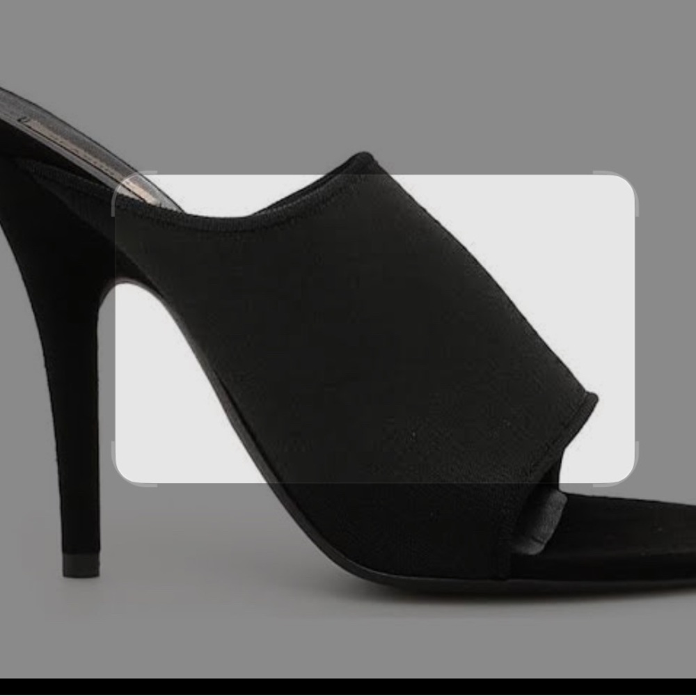 Yeezy Season 6 Black stiletto heels. Size 37.